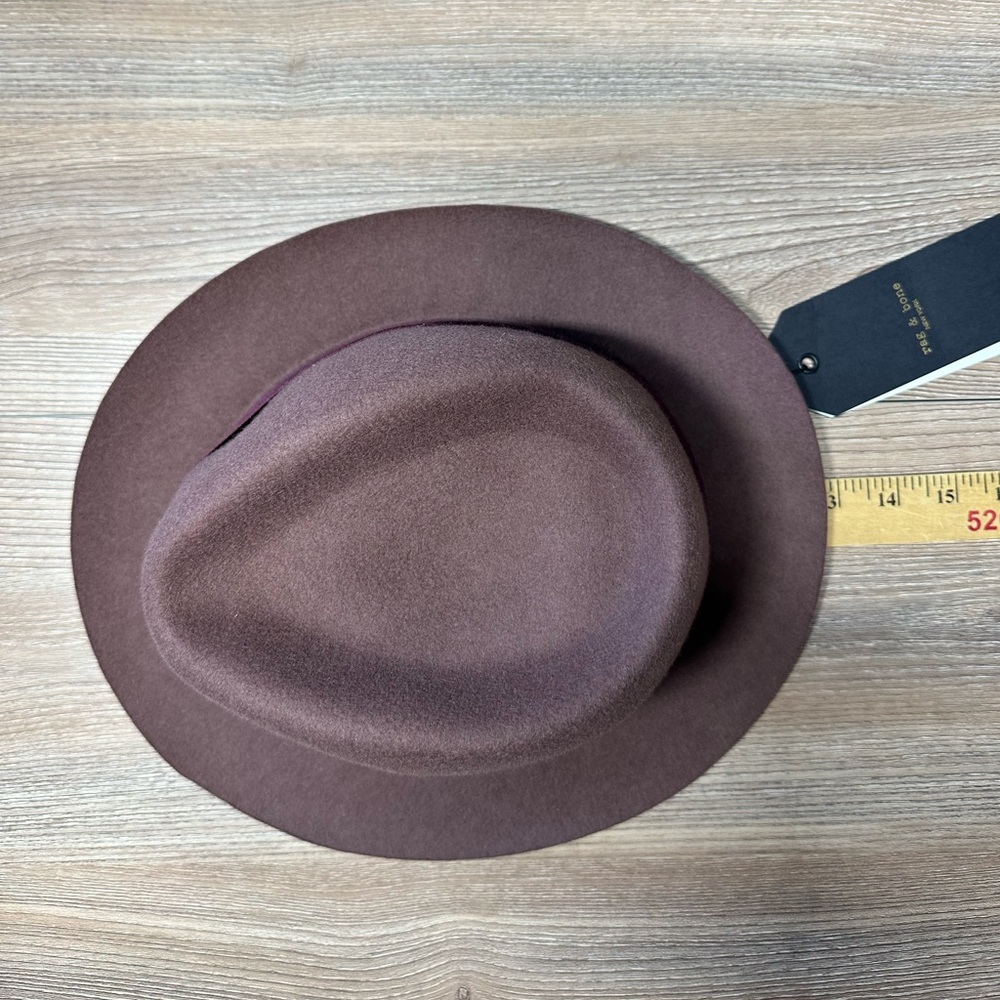NWT Rag & Bone Trilby Drape Band Hat - Picture 13 of 14